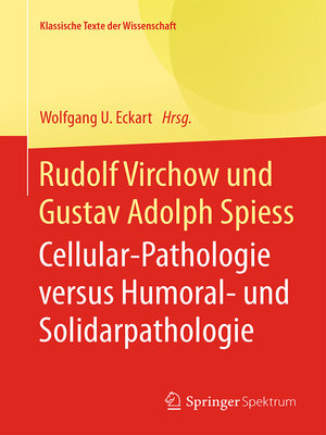 cover image of Rudolf Virchow und Gustav Adolph Spiess